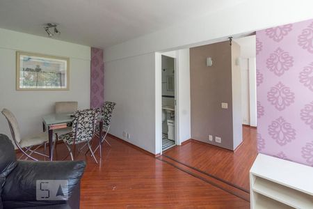 Sala de apartamento à venda com 1 quarto, 54m² em Jardim Arpoador, São Paulo