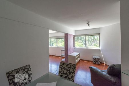 Sala de apartamento à venda com 1 quarto, 54m² em Jardim Arpoador, São Paulo