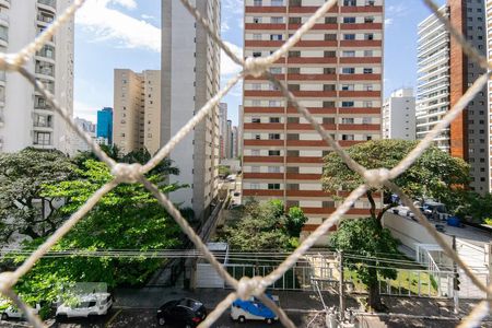 Vista da Varanda de apartamento para alugar com 3 quartos, 140m² em Moema, São Paulo