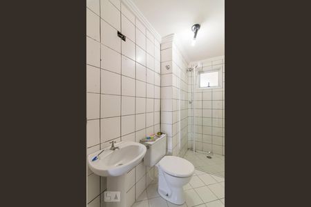 Banheiro de apartamento à venda com 3 quartos, 73m² em Vila Bela Vista, Santo André