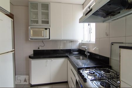 Cozinha de apartamento para alugar com 2 quartos, 58m² em Castelo, Belo Horizonte