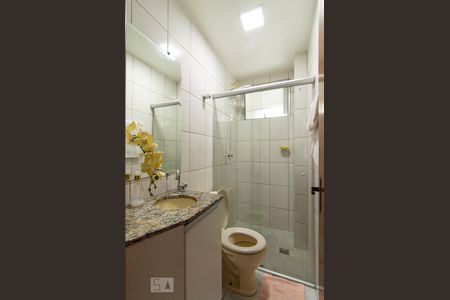 Banheiro de apartamento para alugar com 2 quartos, 58m² em Castelo, Belo Horizonte