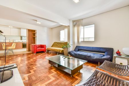 Sala de apartamento para alugar com 3 quartos, 115m² em Cerqueira César, São Paulo