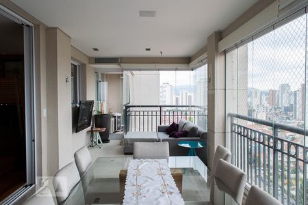 VARANDA SALA de apartamento para alugar com 3 quartos, 190m² em Santana, São Paulo