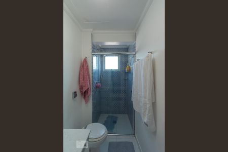 Banheiro Social de apartamento para alugar com 2 quartos, 50m² em Campo Belo, São Paulo