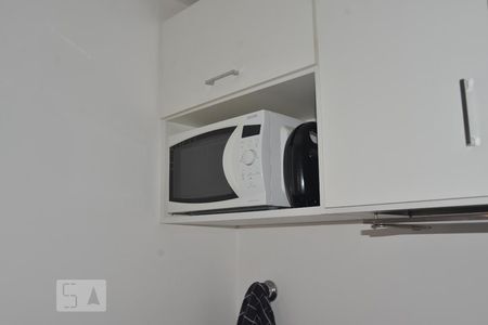 Cozinha de kitnet/studio à venda com 1 quarto, 21m² em Botafogo, Rio de Janeiro