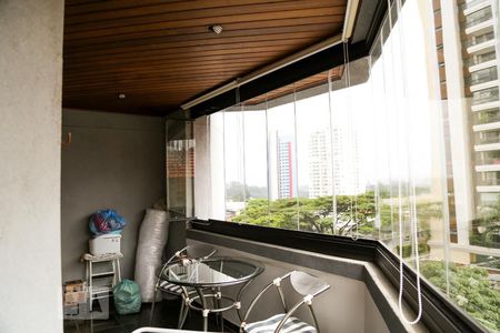 Varanda da Sala  de apartamento para alugar com 3 quartos, 190m² em Vila Clementino, São Paulo