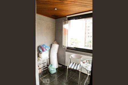 Varanda da Sala  de apartamento para alugar com 3 quartos, 190m² em Vila Clementino, São Paulo