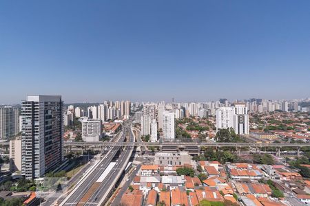 Varanda - Vista de apartamento para alugar com 1 quarto, 37m² em Brooklin Paulista, São Paulo