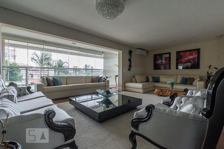 Sala de apartamento à venda com 4 quartos, 300m² em Mirandópolis, São Paulo