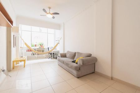 Sala de apartamento para alugar com 1 quarto, 52m² em Glória, Rio de Janeiro