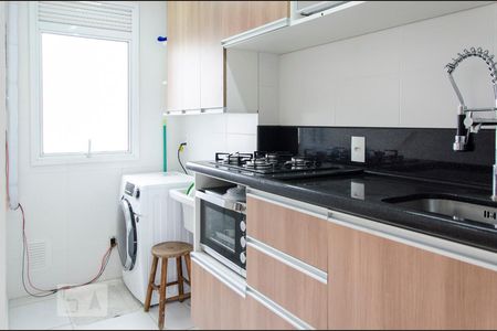 Cozinha de apartamento à venda com 2 quartos, 62m² em Marechal Rondon, Canoas