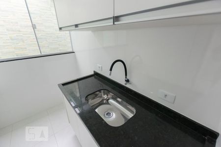 Cozinha e Área de Serviço (Pia) de casa de condomínio para alugar com 1 quarto, 32m² em Vila Brasílio Machado, São Paulo