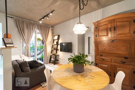 Sala de apartamento à venda com 1 quarto, 42m² em Campo Belo, São Paulo