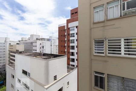 Vista de apartamento para alugar com 1 quarto, 48m² em Higienópolis, São Paulo