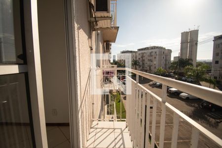 varanda de apartamento à venda com 3 quartos, 57m² em Santos Dumont, São Leopoldo