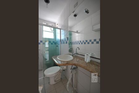 Banheiro de kitnet/studio à venda com 1 quarto, 28m² em Centro, Campinas