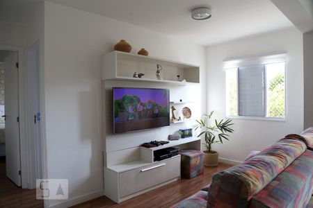 Sala de apartamento à venda com 2 quartos, 62m² em Jardim Boa Vista (zona Oeste), Taboão da Serra