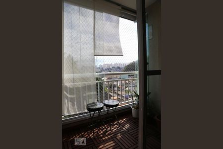 Varanda da Sala de apartamento à venda com 2 quartos, 62m² em Jardim Boa Vista (zona Oeste), Taboão da Serra