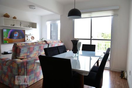 Sala de Jantar de apartamento à venda com 2 quartos, 62m² em Jardim Boa Vista (zona Oeste), Taboão da Serra