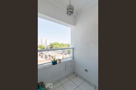 Varanda de apartamento à venda com 2 quartos, 50m² em Vila Príncipe de Gales, Santo André