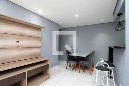 Sala de apartamento para alugar com 2 quartos, 58m² em Jardim Flor da Montanha, Guarulhos