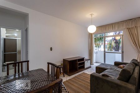 Sala de apartamento para alugar com 1 quarto, 46m² em Trindade, Florianópolis