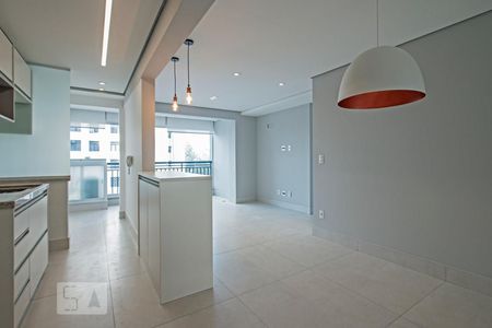 Cozinha e Sala de apartamento para alugar com 2 quartos, 65m² em Campo Belo, São Paulo