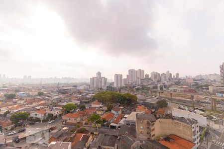 Vista da varanda de kitnet/studio à venda com 1 quarto, 35m² em Vila Prudente, São Paulo