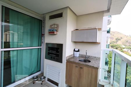 Varanda de apartamento à venda com 3 quartos, 94m² em Recreio dos Bandeirantes, Rio de Janeiro