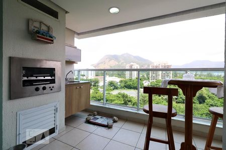 Varanda de apartamento à venda com 3 quartos, 94m² em Recreio dos Bandeirantes, Rio de Janeiro