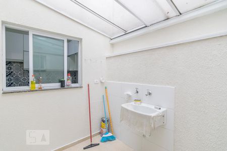 Área de Serviço de apartamento para alugar com 2 quartos, 45m² em Vila Scarpelli, Santo André