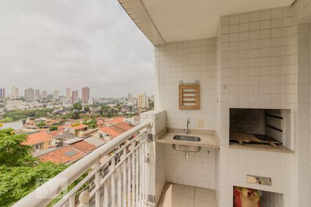 Varanda Gourmet  de apartamento para alugar com 2 quartos, 100m² em Campestre, Santo André