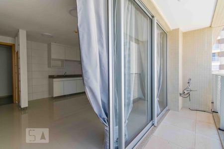 Varanda da Cozinha e Sala de apartamento para alugar com 1 quarto, 43m² em Norte (águas Claras), Brasília