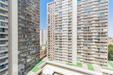 Vista da Varanda da Cozinha e Sala de apartamento para alugar com 1 quarto, 43m² em Norte (águas Claras), Brasília