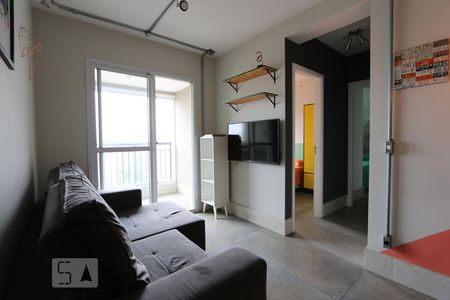 sala de apartamento para alugar com 2 quartos, 47m² em Vila Andrade, São Paulo