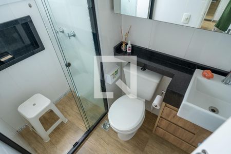 Banheiro de apartamento para alugar com 1 quarto, 38m² em Aclimação, São Paulo