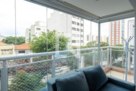 Varanda de apartamento para alugar com 1 quarto, 38m² em Aclimação, São Paulo