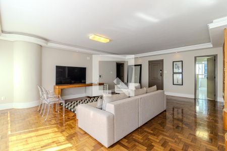 Sala de apartamento para alugar com 3 quartos, 270m² em Higienópolis, São Paulo