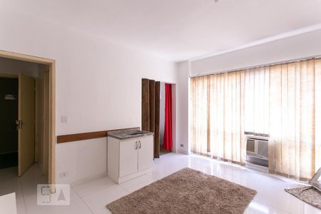 Sala/Cozinha de apartamento à venda com 2 quartos, 58m² em Centro Histórico, Porto Alegre