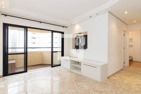Sala de apartamento para alugar com 2 quartos, 60m² em Indianópolis, São Paulo