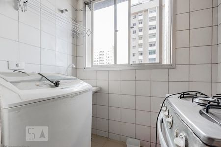 Área de Serviço de kitnet/studio para alugar com 1 quarto, 45m² em Centro, Curitiba