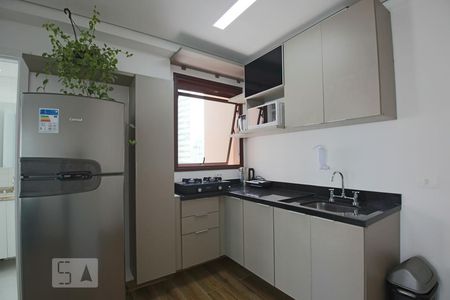 Cozinha de apartamento à venda com 1 quarto, 45m² em Santa Cecília, São Paulo