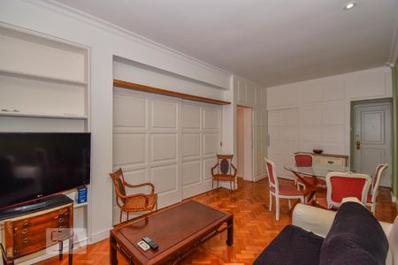 Sala de apartamento para alugar com 3 quartos, 110m² em Ipanema, Rio de Janeiro