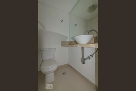 Lavabo de apartamento para alugar com 1 quarto, 75m² em Jardim, Santo André