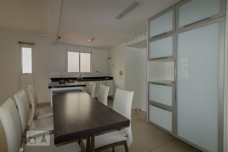 Cozinha de apartamento para alugar com 1 quarto, 75m² em Jardim, Santo André