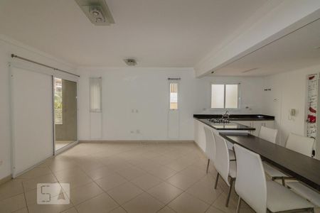 Sala e Cozinha de apartamento para alugar com 1 quarto, 75m² em Jardim, Santo André