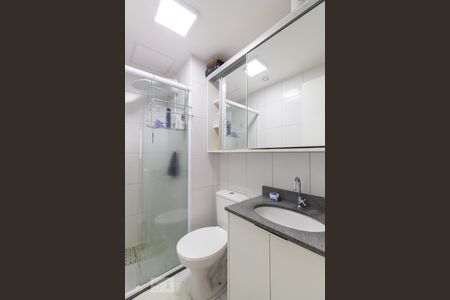 Banheiro da suíte  de apartamento para alugar com 1 quarto, 34m² em Vila Califórnia, São Paulo