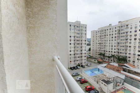 Varanda da Sala de apartamento à venda com 2 quartos, 46m² em São Cristóvão, Rio de Janeiro