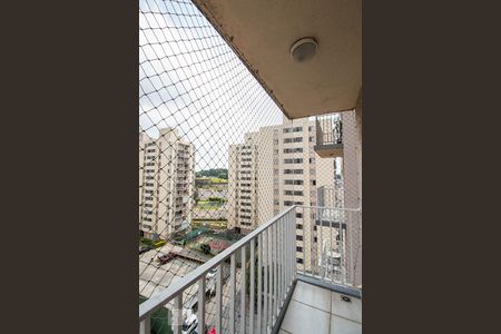 Varanda da sala de apartamento à venda com 2 quartos, 55m² em Jardim São Savério, São Paulo